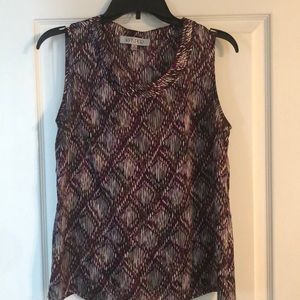 Kasper sleeveless dress blouse